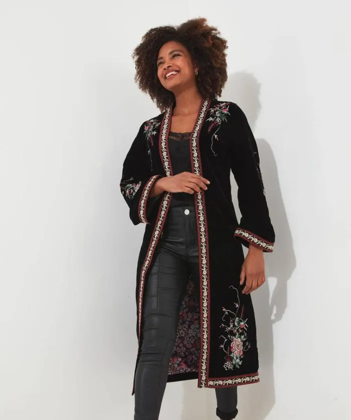 Women Joe Browns Jackets and Coats Boutique Embroidered Kimono Women Joe Browns Jackets and Coats Boutique Embroidered Kimono