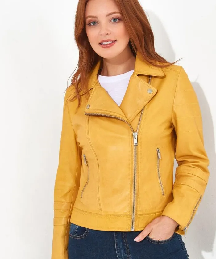 Women Joe Browns Jackets and Coats Kiara Leather Jacket