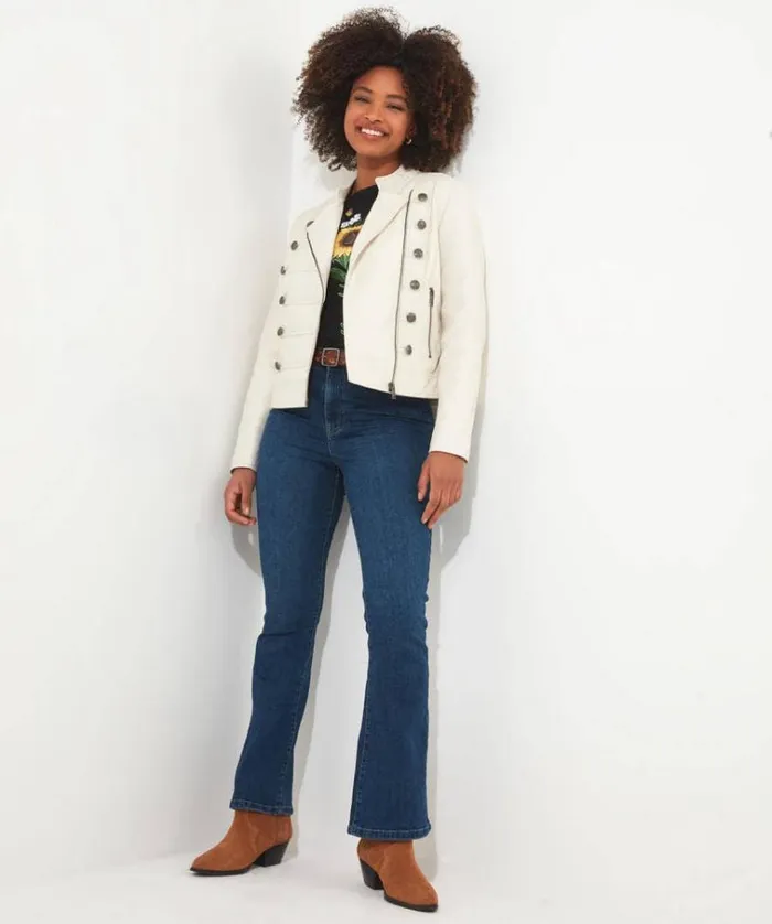 Women Joe Browns Jackets and Coats Luxe Leather Military Jacket Women Joe Browns Jackets and Coats Luxe Leather Military Jacket