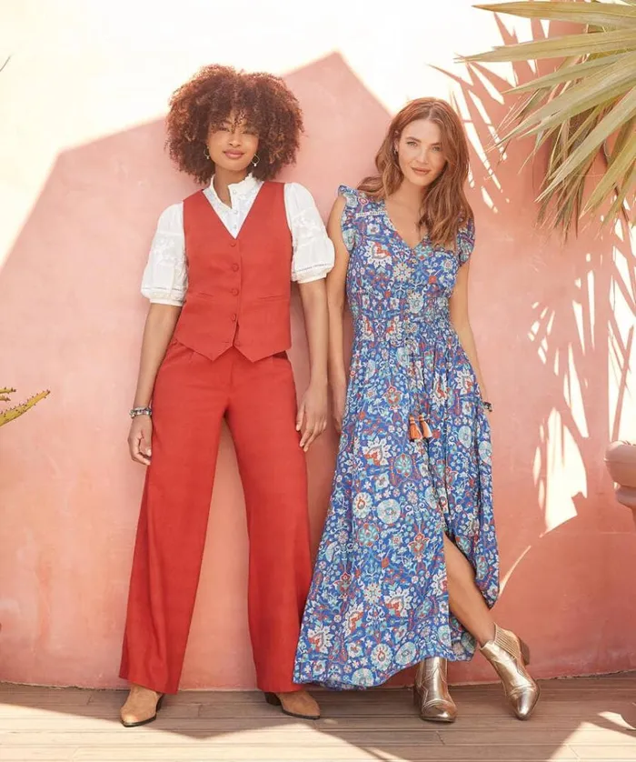 Women Joe Browns Jackets and Coats Lyla Linen Blend Waistcoat Women Joe Browns Jackets and Coats Lyla Linen Blend Waistcoat