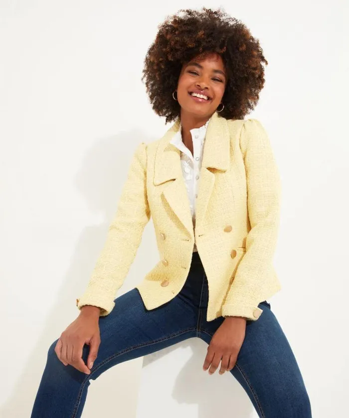 Women Joe Browns Jackets and Coats Ray Of Sunshine Retro Blazer