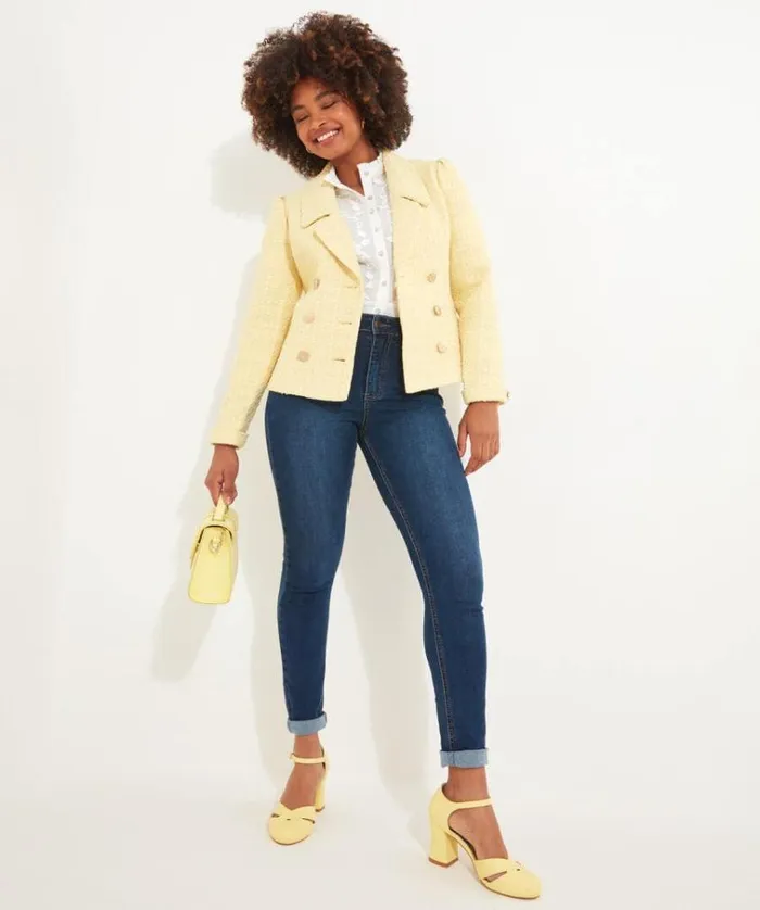 Women Joe Browns Jackets and Coats Ray Of Sunshine Retro Blazer Women Joe Browns Jackets and Coats Ray Of Sunshine Retro Blazer