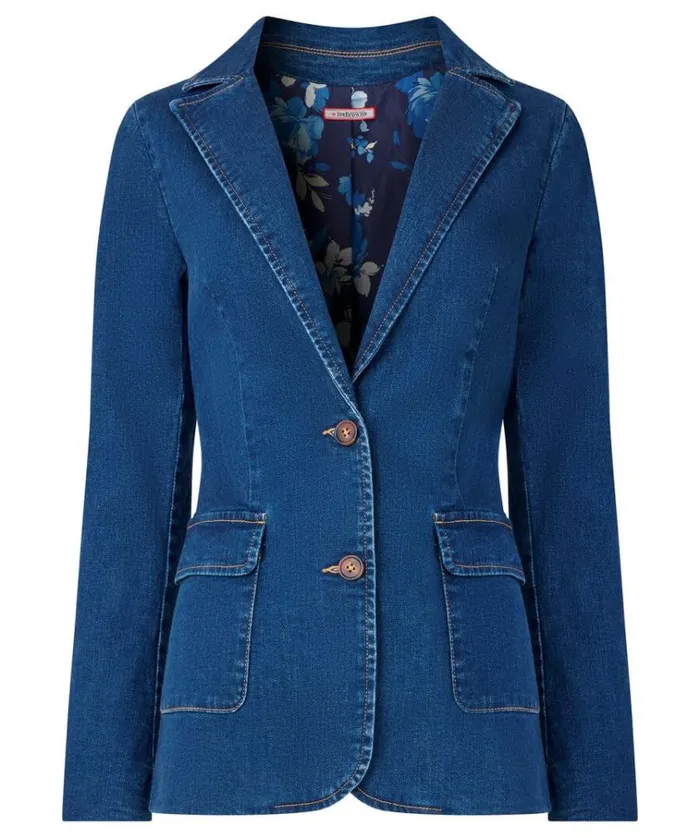 Women Joe Browns Jackets and Coats The Aurora Denim Blazer Women Joe Browns Jackets and Coats The Aurora Denim Blazer