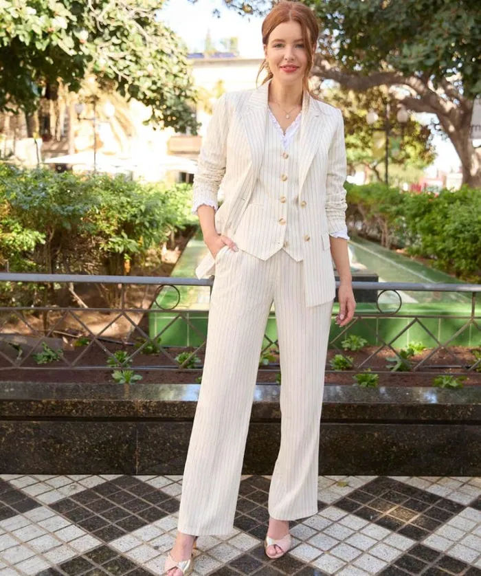 Women Joe Browns Jeans and Trousers Bianca Pinstripe Trousers Women Joe Browns Jeans and Trousers Bianca Pinstripe Trousers