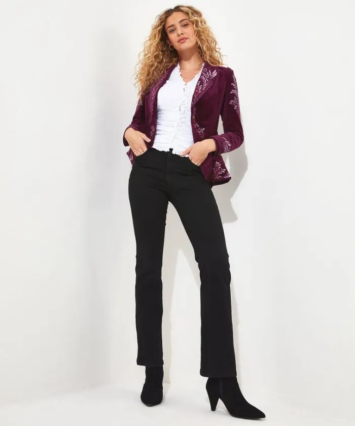 Women Joe Browns Jeans and Trousers Black Bootcut Jeans