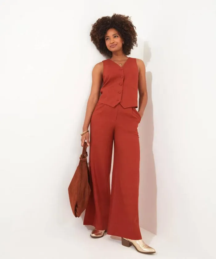 Women Joe Browns Jeans and Trousers Lyla Linen Blend Trousers