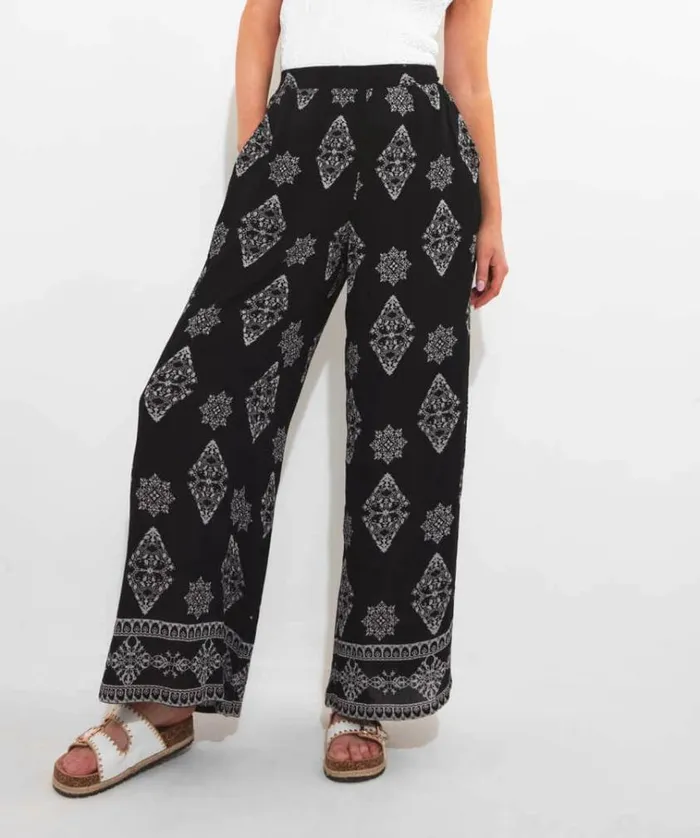 Women Joe Browns Jeans and Trousers Stunning Border Print Trousers Women Joe Browns Jeans and Trousers Stunning Border Print Trousers