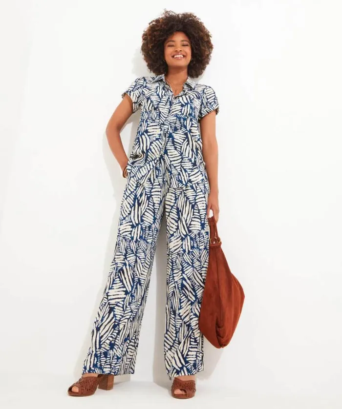 Women Joe Browns Jeans and Trousers Summer Breeze Wide Leg Trousers