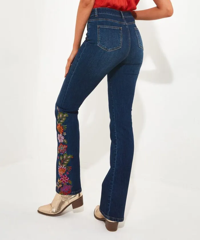 Women Joe Browns Jeans and Trousers Valentina Embroidered Jeans Women Joe Browns Jeans and Trousers Valentina Embroidered Jeans