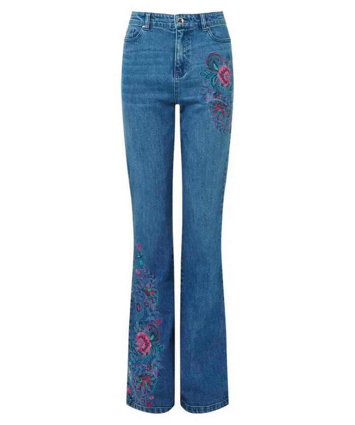Women Joe Browns Jeans and Trousers Winnie Embroidered Jeans Women Joe Browns Jeans and Trousers Winnie Embroidered Jeans