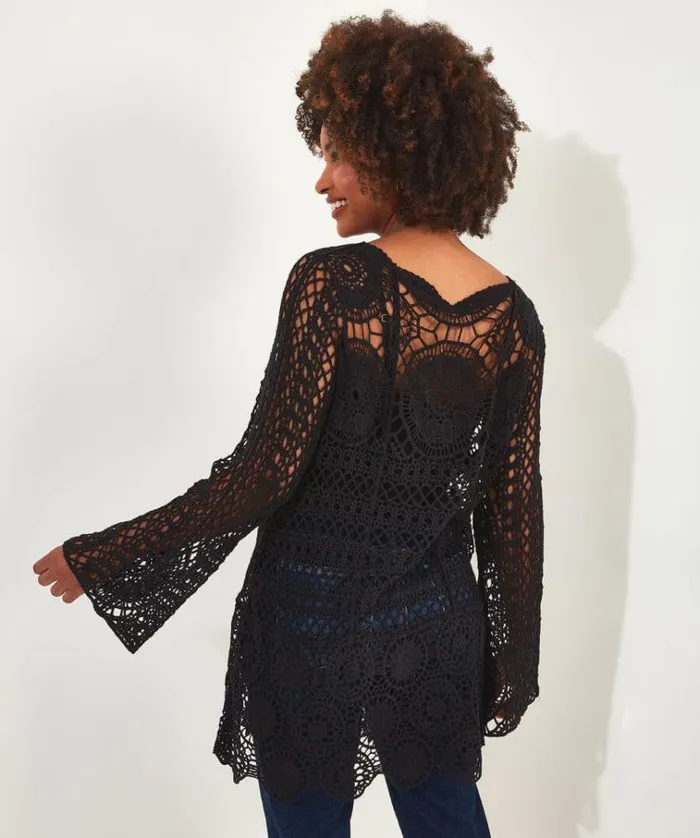 Women Joe Browns Knitwear and Cardigans Beautifully Boho Crochet Jumper Women Joe Browns Knitwear and Cardigans Beautifully Boho Crochet Jumper