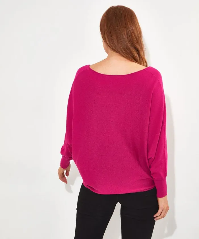 Women Joe Browns Knitwear and Cardigans Camille Relaxed VNeck Jumper Women Joe Browns Knitwear and Cardigans Camille Relaxed VNeck Jumper