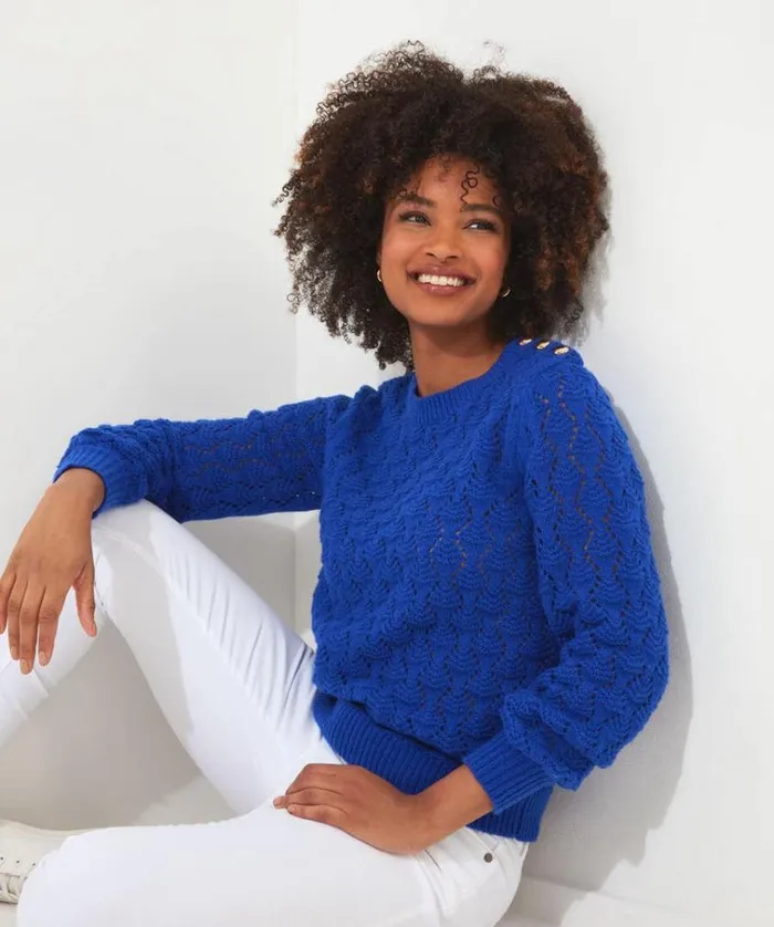 Women Joe Browns Knitwear and Cardigans Corine Textured Knit Jumper