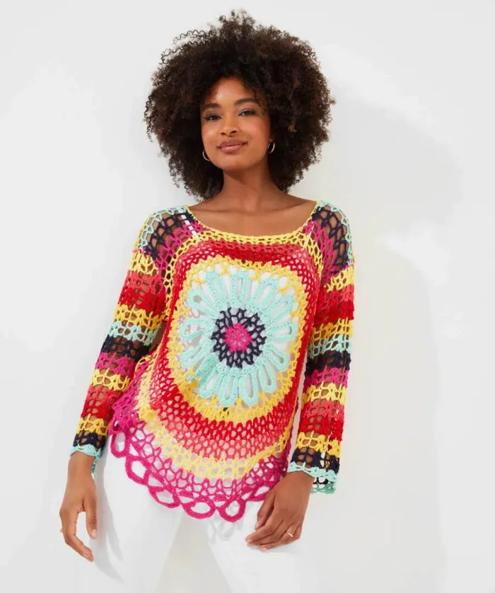 Women Joe Browns Knitwear and Cardigans Crochet Jumper