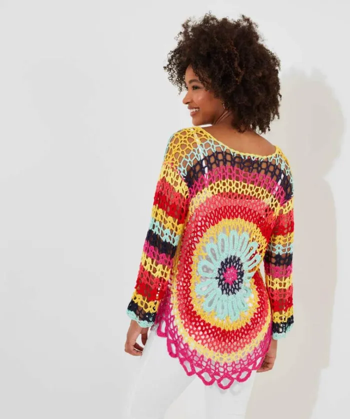 Women Joe Browns Knitwear and Cardigans Crochet Jumper Women Joe Browns Knitwear and Cardigans Crochet Jumper