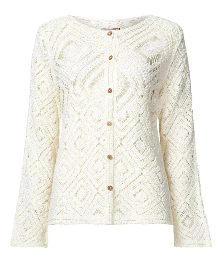 Women Joe Browns Knitwear and Cardigans Marrakesh Crochet Cardigan Women Joe Browns Knitwear and Cardigans Marrakesh Crochet Cardigan