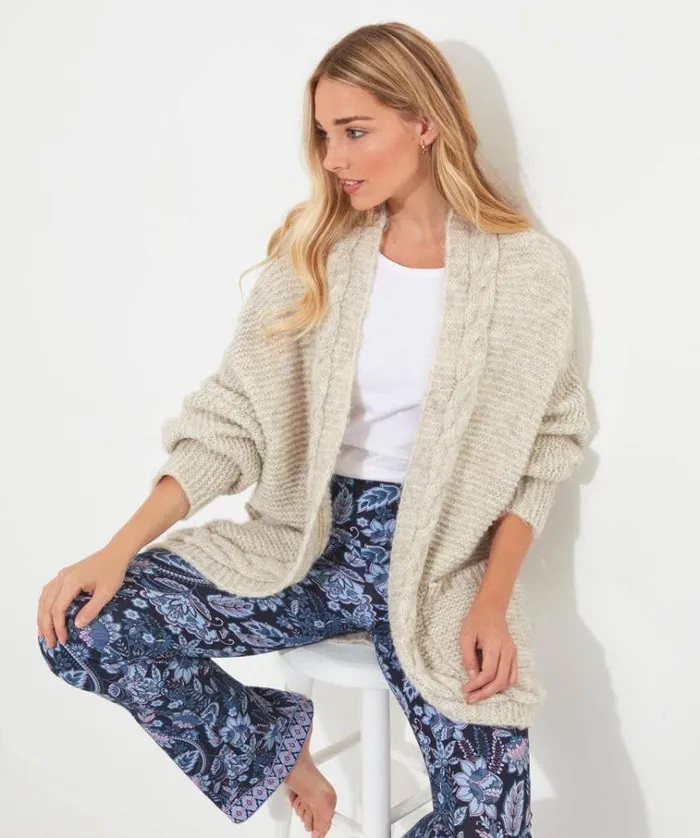 Women Joe Browns Knitwear and Cardigans Sloe Joes Super Cosy Slouch Cardigan