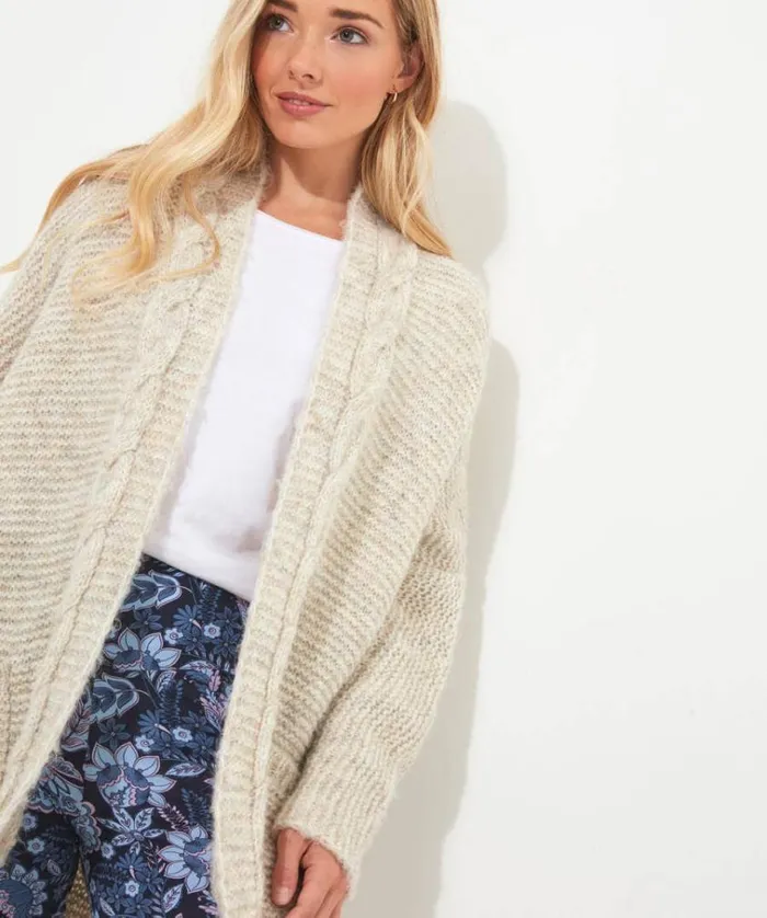 Women Joe Browns Knitwear and Cardigans Sloe Joes Super Cosy Slouch Cardigan Women Joe Browns Knitwear and Cardigans Sloe Joes Super Cosy Slouch Cardigan