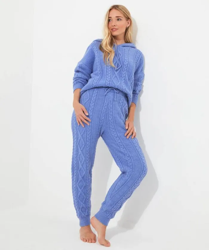 Women Joe Browns Pyjamas and Loungewear Sloe Joes Cable Knit Trousers