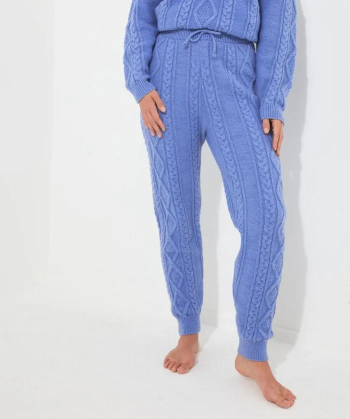 Women Joe Browns Pyjamas and Loungewear Sloe Joes Cable Knit Trousers Women Joe Browns Pyjamas and Loungewear Sloe Joes Cable Knit Trousers
