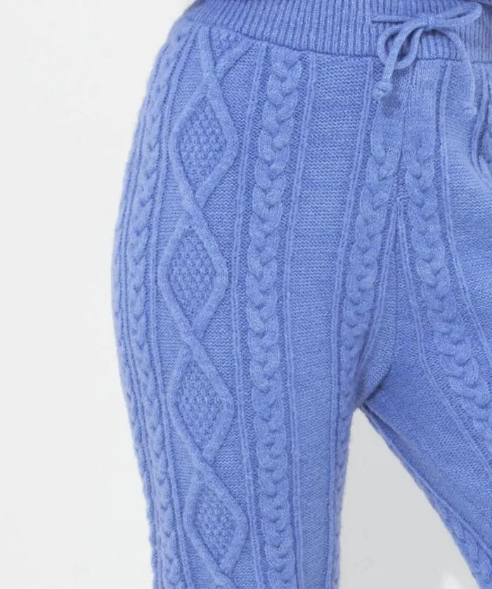 Women Joe Browns Pyjamas and Loungewear Sloe Joes Cable Knit Trousers Women Joe Browns Pyjamas and Loungewear Sloe Joes Cable Knit Trousers