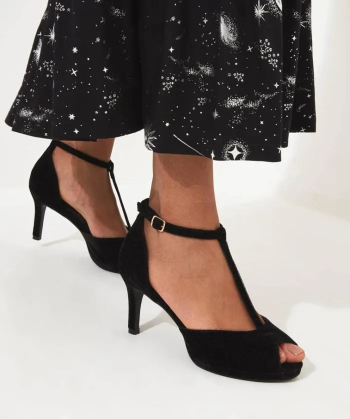 Women Joe Browns Shoes Sandals and Boots Cover Girl T Bar Shoes Women Joe Browns Shoes Sandals and Boots Cover Girl T Bar Shoes