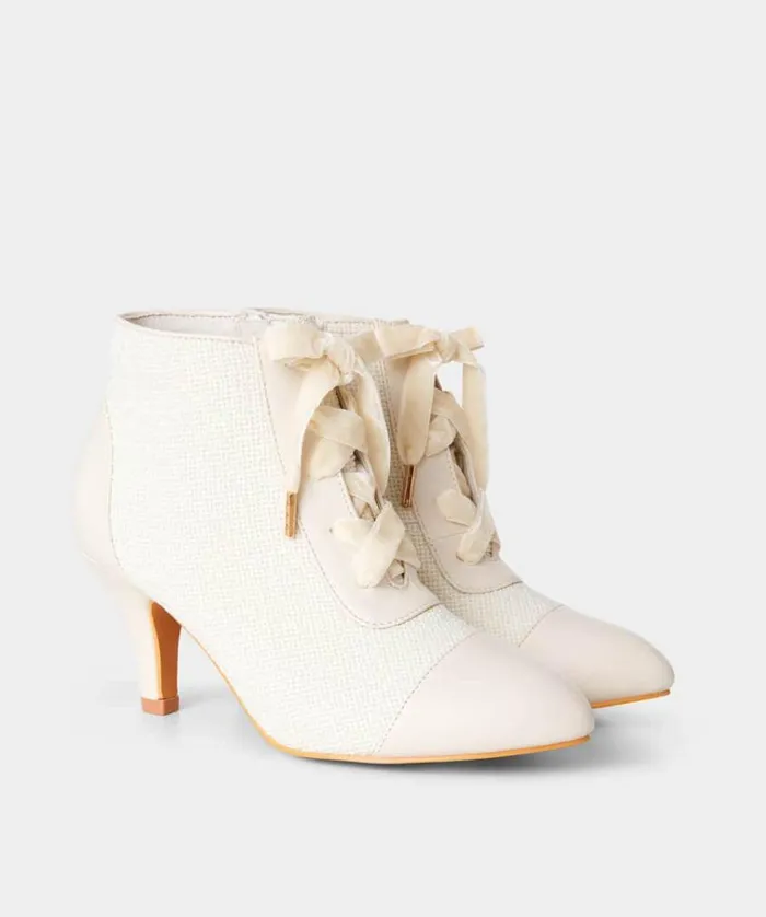 Women Joe Browns Shoes Sandals and Boots Day Dreaming Lace Up Bootees Women Joe Browns Shoes Sandals and Boots Day Dreaming Lace Up Bootees