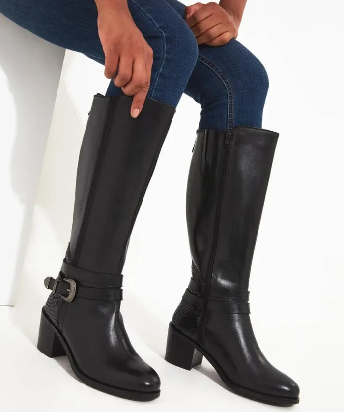 Women Joe Browns Shoes Sandals and Boots Gigi Premium Leather Rider Boots Women Joe Browns Shoes Sandals and Boots Gigi Premium Leather Rider Boots