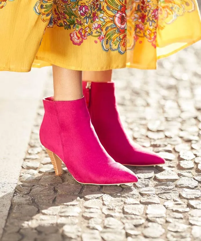Women Joe Browns Shoes Sandals and Boots High Society Colour Pop Bootees Women Joe Browns Shoes Sandals and Boots High Society Colour Pop Bootees