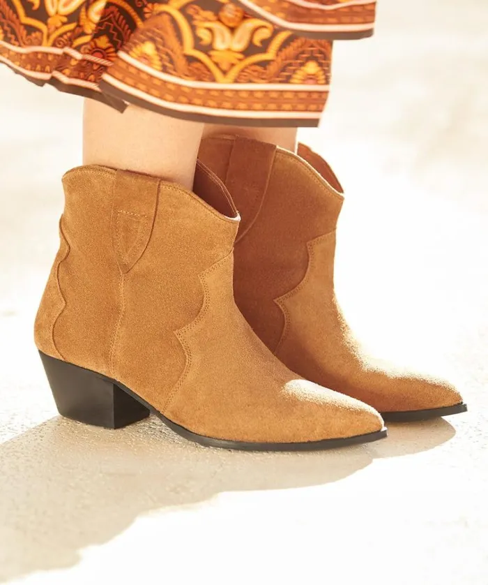 Women Joe Browns Shoes Sandals and Boots Katy Freeway Suede Western Boots Women Joe Browns Shoes Sandals and Boots Katy Freeway Suede Western Boots