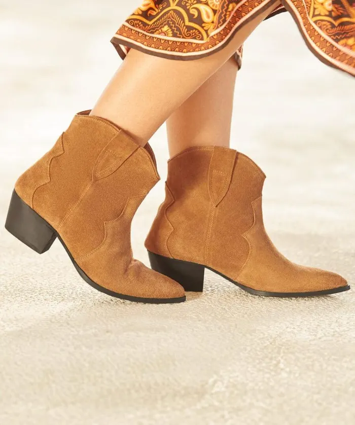 Women Joe Browns Shoes Sandals and Boots Katy Freeway Suede Western Boots Women Joe Browns Shoes Sandals and Boots Katy Freeway Suede Western Boots