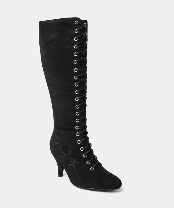 Women Joe Browns Shoes Sandals and Boots Layla Lace Up Embroidered Boots Women Joe Browns Shoes Sandals and Boots Layla Lace Up Embroidered Boots