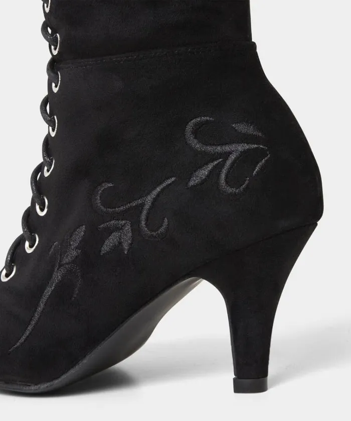 Women Joe Browns Shoes Sandals and Boots Layla Lace Up Embroidered Boots Women Joe Browns Shoes Sandals and Boots Layla Lace Up Embroidered Boots