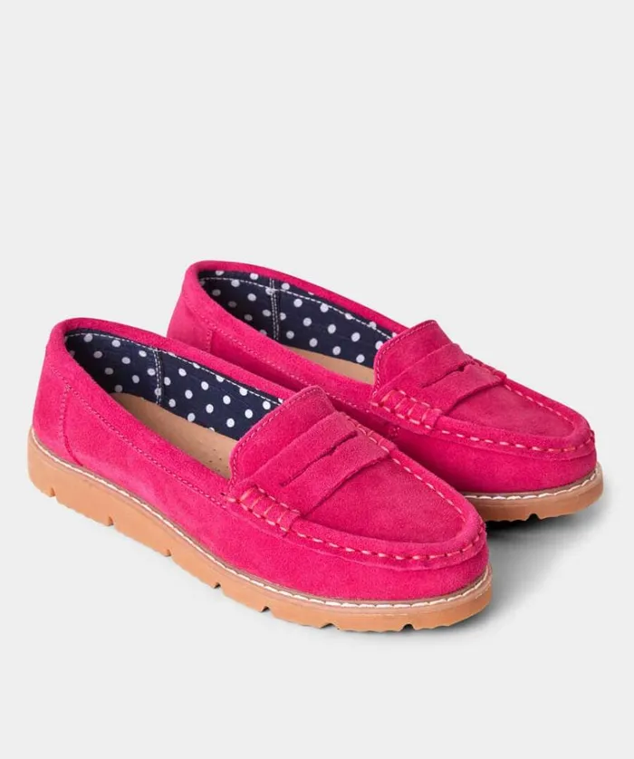 Women Joe Browns Shoes Sandals and Boots Palma Harbour Suede Loafers Women Joe Browns Shoes Sandals and Boots Palma Harbour Suede Loafers