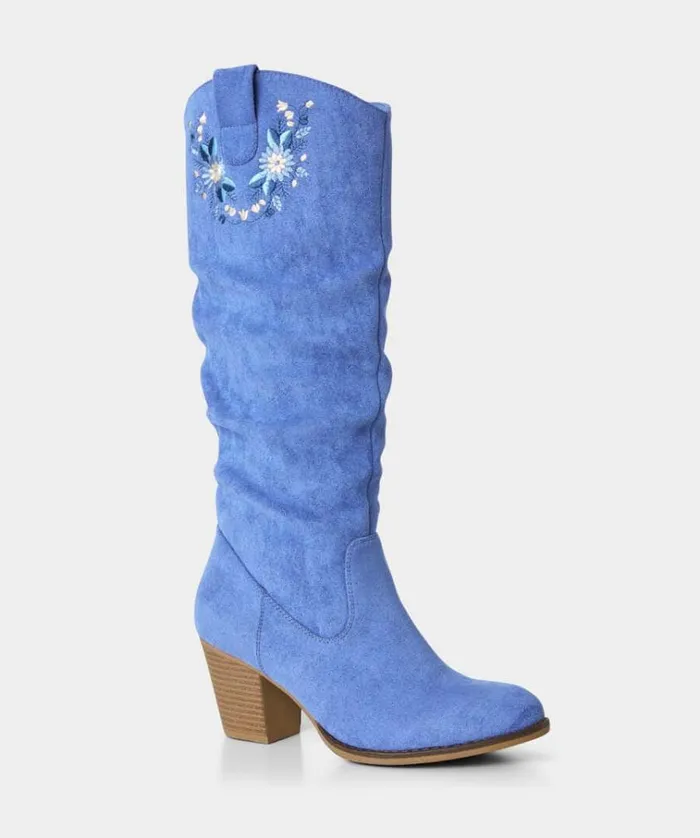 Women Joe Browns Shoes Sandals and Boots The Blue Tall Slouch Boots Women Joe Browns Shoes Sandals and Boots The Blue Tall Slouch Boots