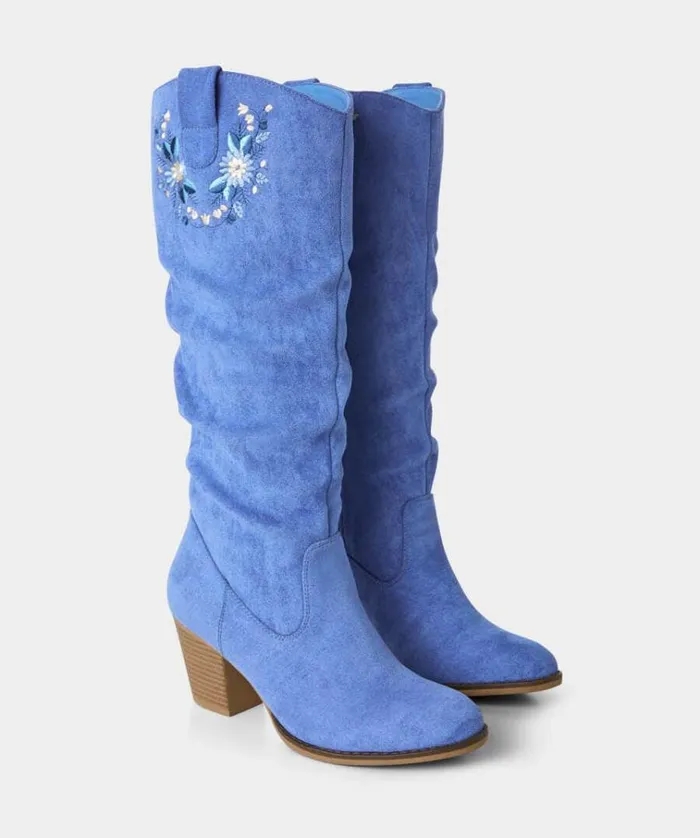 Women Joe Browns Shoes Sandals and Boots The Blue Tall Slouch Boots Women Joe Browns Shoes Sandals and Boots The Blue Tall Slouch Boots