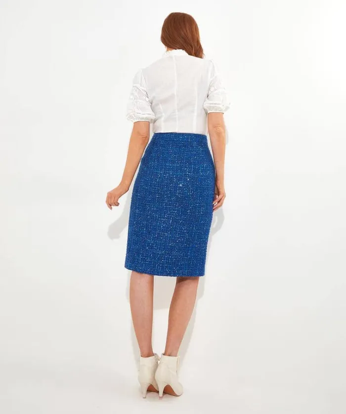 Women Joe Browns Skirts Betty Boucle Zip Skirt Women Joe Browns Skirts Betty Boucle Zip Skirt