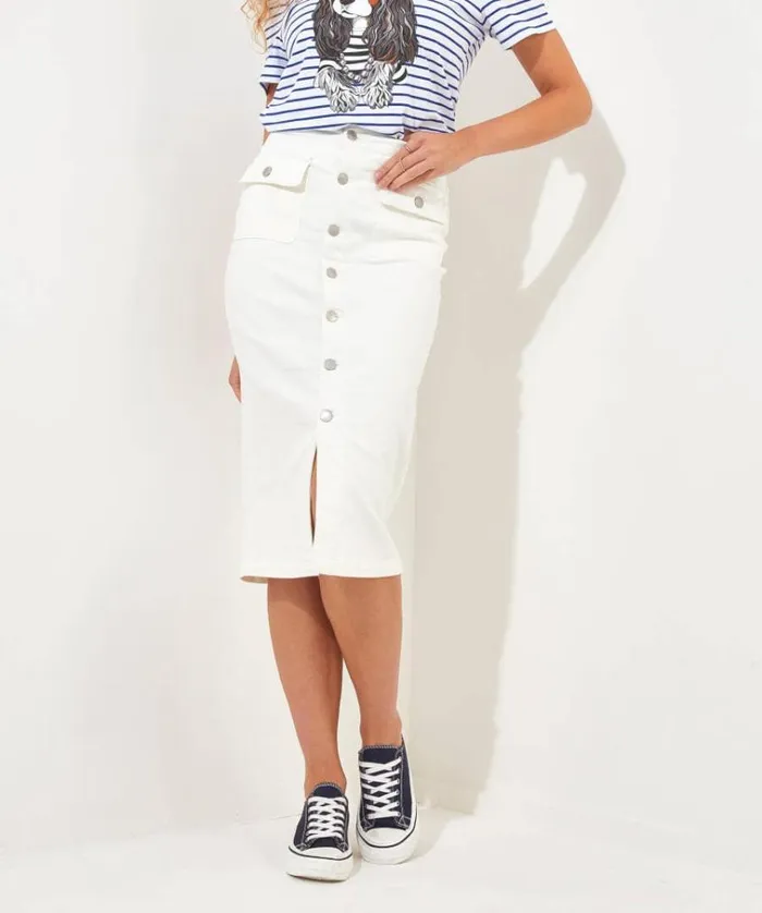 Women Joe Browns Skirts Denim Midi Skirt Women Joe Browns Skirts Denim Midi Skirt