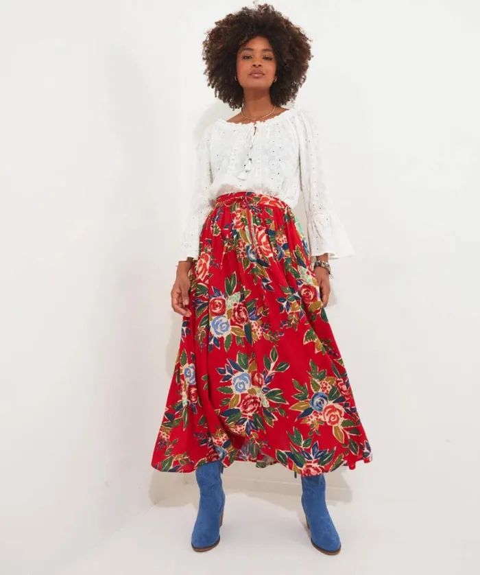 Women Joe Browns Skirts Radiant Roses Skirt