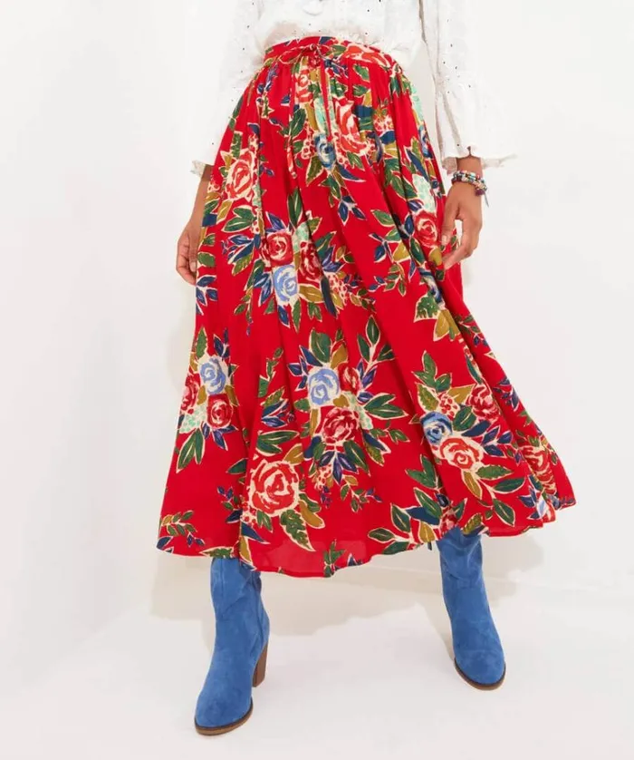 Women Joe Browns Skirts Radiant Roses Skirt Women Joe Browns Skirts Radiant Roses Skirt