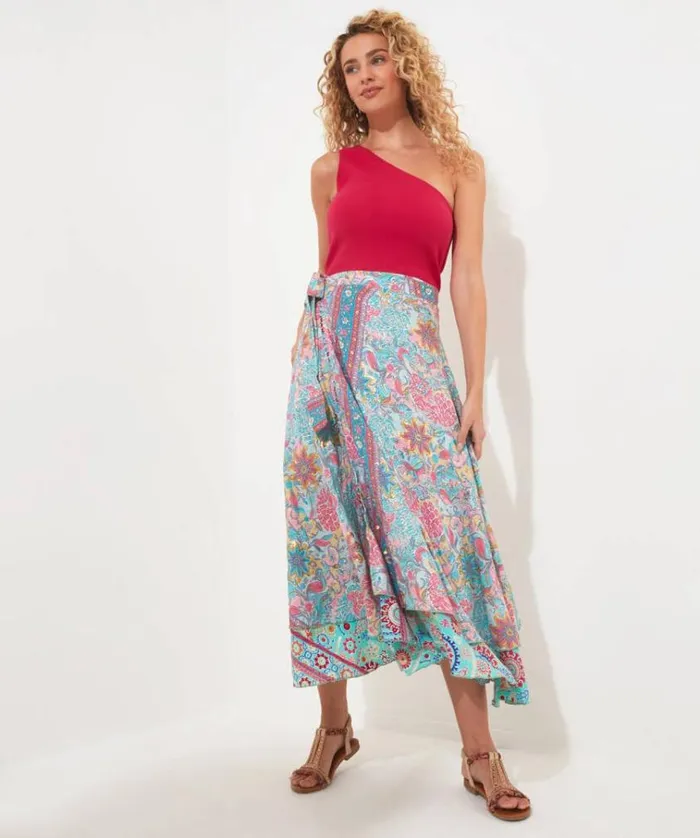 Women Joe Browns Skirts Truly Remarkable Reversible Wrap Skirt Women Joe Browns Skirts Truly Remarkable Reversible Wrap Skirt