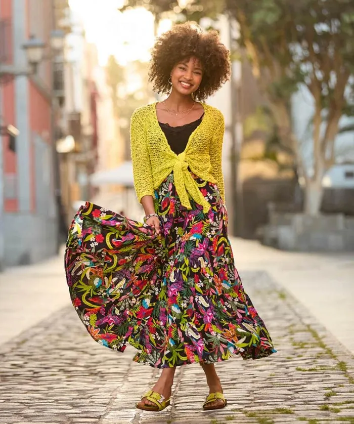 Women Joe Browns Skirts Truly Tropical Skirt Women Joe Browns Skirts Truly Tropical Skirt