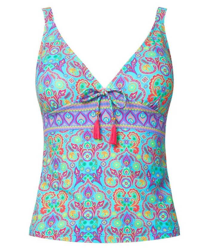 Women Joe Browns Swimwear Paradise Cove Tankini Top Women Joe Browns Swimwear Paradise Cove Tankini Top