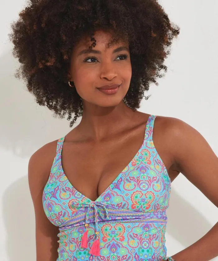 Women Joe Browns Swimwear Paradise Cove Tankini Top Women Joe Browns Swimwear Paradise Cove Tankini Top