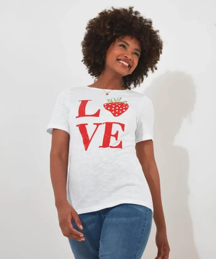 Women Joe Browns Tops Tunics and Blouses All The Love Tee