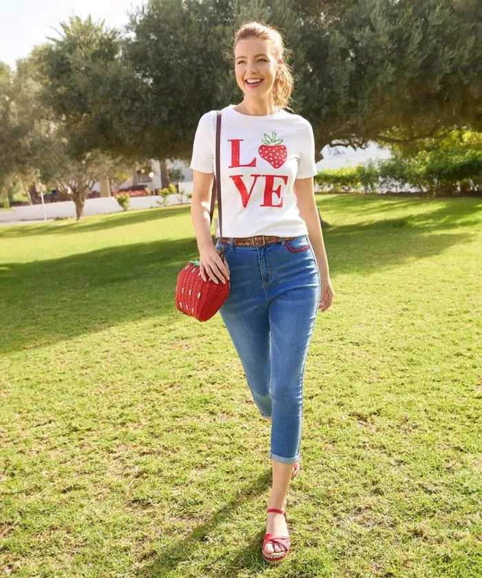 Women Joe Browns Tops Tunics and Blouses All The Love Tee Women Joe Browns Tops Tunics and Blouses All The Love Tee