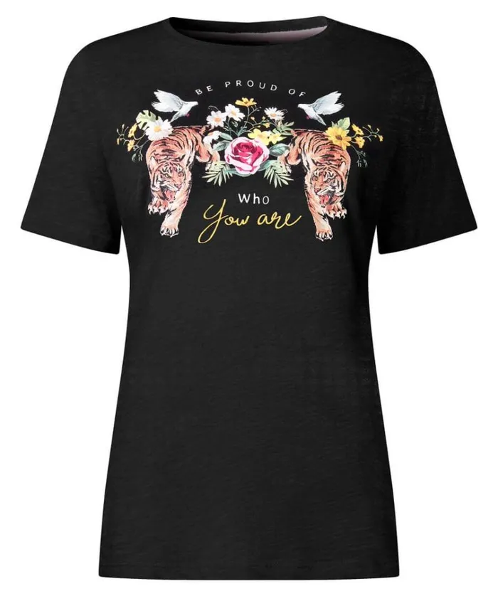 Women Joe Browns Tops Tunics and Blouses Be Proud Graphic Tee Women Joe Browns Tops Tunics and Blouses Be Proud Graphic Tee
