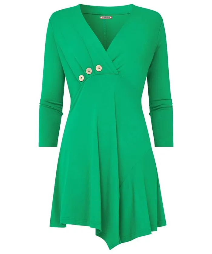 Women Joe Browns Tops Tunics and Blouses Button Detail Jersey Tunic Women Joe Browns Tops Tunics and Blouses Button Detail Jersey Tunic