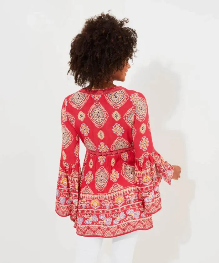 Women Joe Browns Tops Tunics and Blouses Coral Beach Longline Blouse Women Joe Browns Tops Tunics and Blouses Coral Beach Longline Blouse