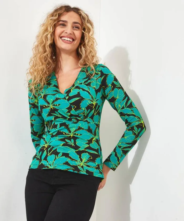 Women Joe Browns Tops Tunics and Blouses Eden Print Jersey Top Women Joe Browns Tops Tunics and Blouses Eden Print Jersey Top